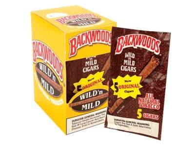 Backwoods Cigars Original Wild N Mild are the perfect combination of smooth and sweet. Enjoy a mellow smoke with a hint of natural sweetness in every puff.